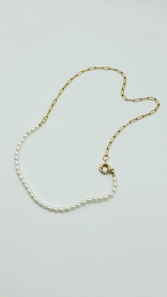 Maison Mallow - Collier Sautoir Patti - perles d'eau douce