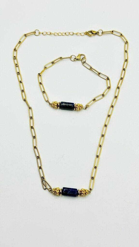 Maison Mallow - Bracelet New Delhi - Lapis lazuli