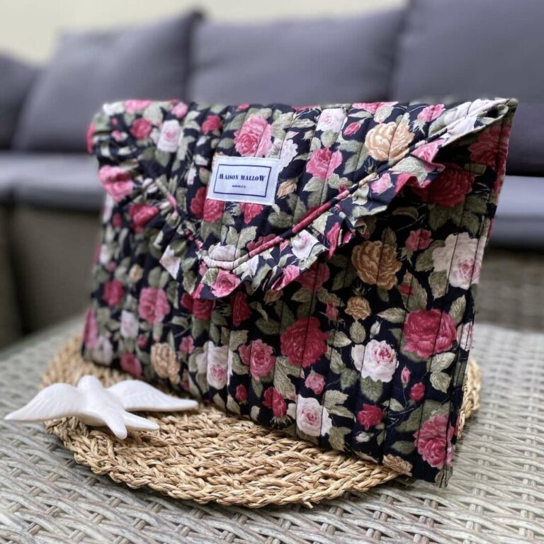 Maison Mallow - Pochette matelassée avec volant - Jane