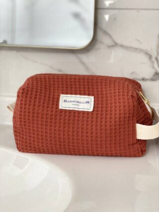 MAISON MALLOW - Trousse de Toilette Terracotta