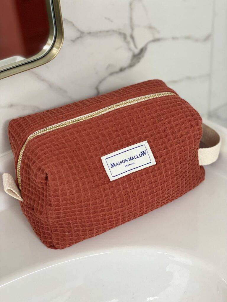 Maison Mallow - Trousse de Toilette Terracotta