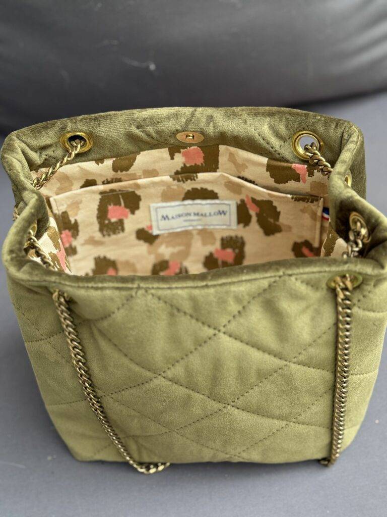 Maison Mallow - Sac Seau Margot Vert Olive