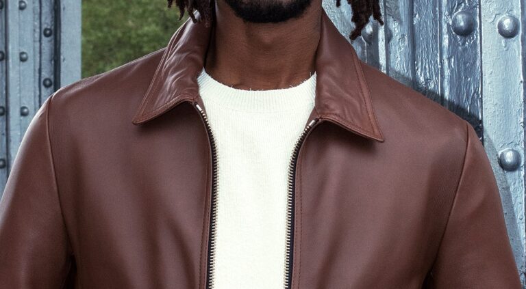 Atelier Bertrand - Blouson Jack – 46 / Cerf - Bleu marine
