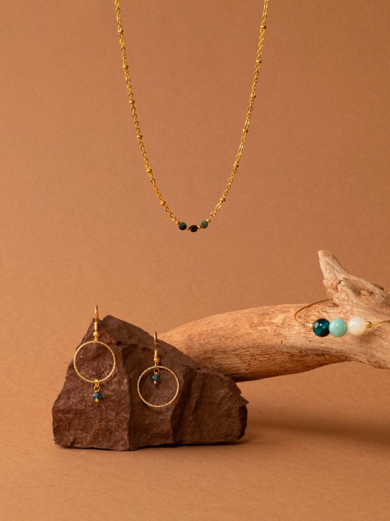 lili-bellule - BOSTON – Vert / Bronze