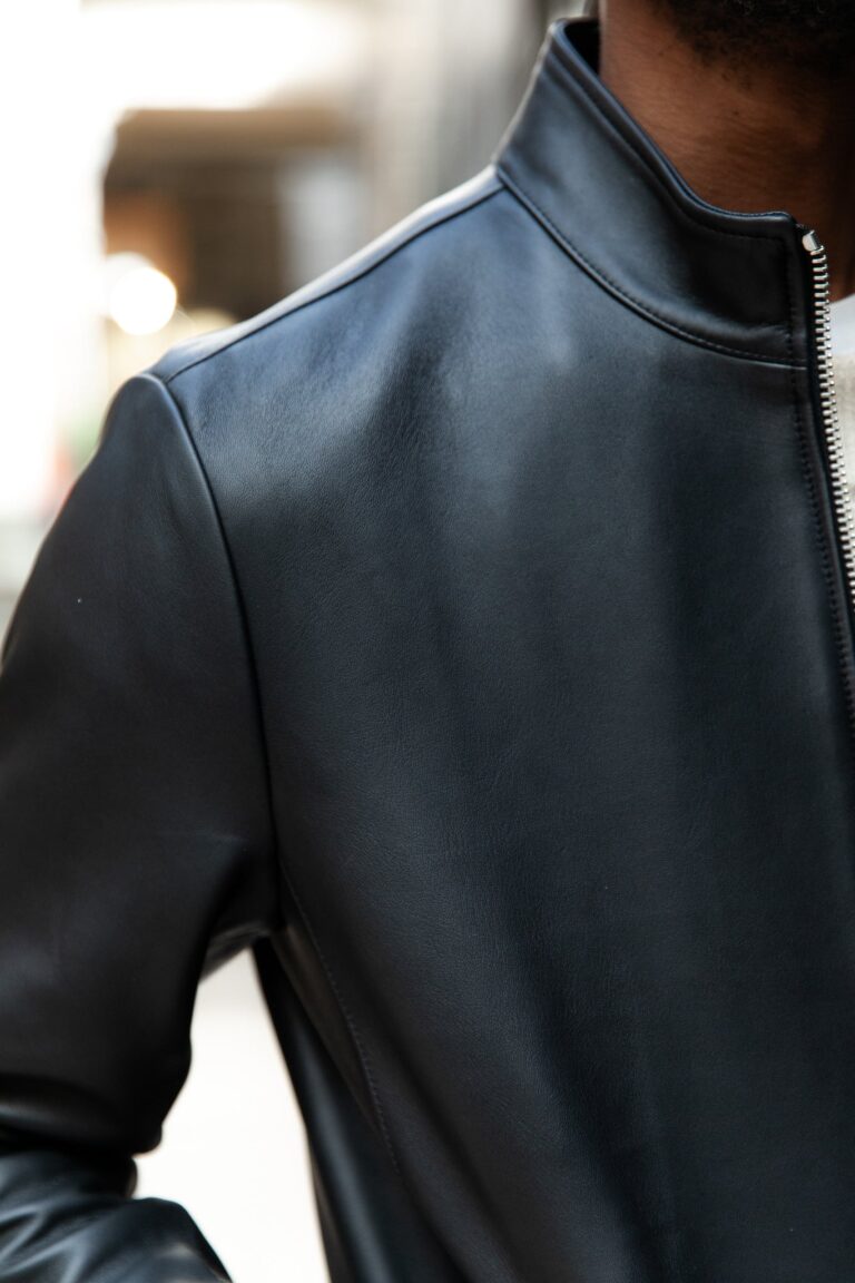 Atelier Bertrand - Blouson Col Montant – 46 / Cerf - Noir