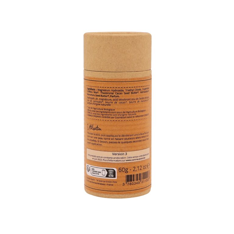 Comme Avant - Déodorant solide abricot & fleurs de cerisier - Version 3 – Lot de 2 recharges