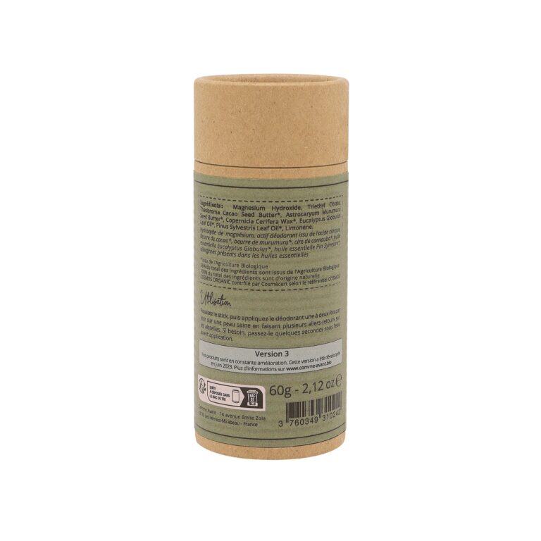 Comme Avant - Déodorant solide eucalyptus & pin sylvestre - Version 3 – Lot de 2 recharges