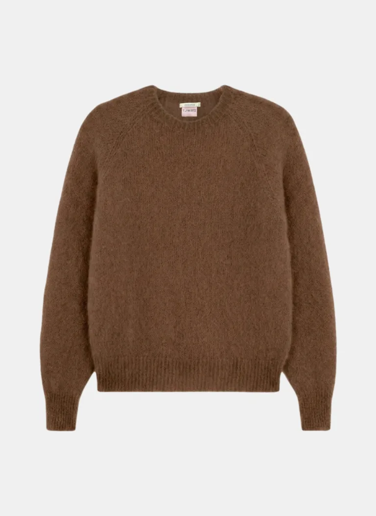 Tricots Jean Marc - Pull Col Rond Anouch - Vison – L