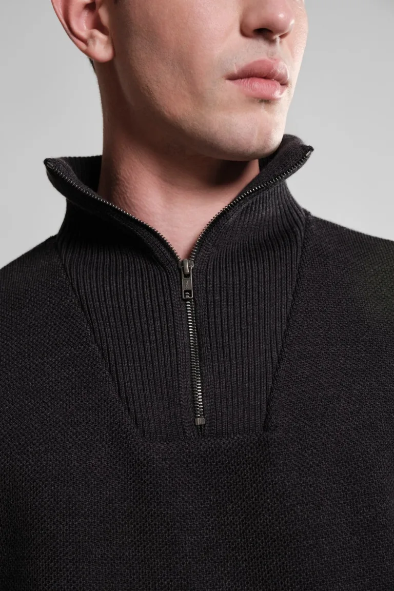 Nitto Knitwear - Pull Camionneur Youri - Anthracite – XL