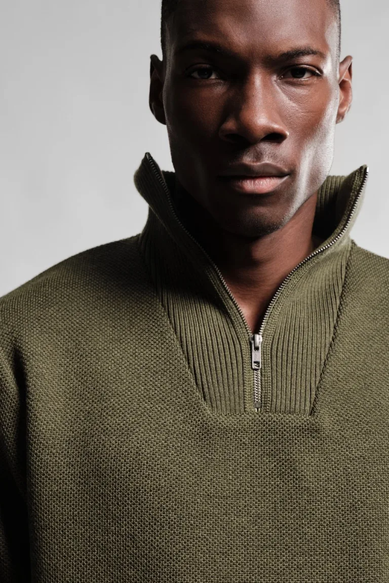 Nitto Knitwear - Pull Camionneur Youri - Kaki – XL