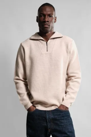 Nitto Knitwear - Pull Camionneur Youri – Naturel