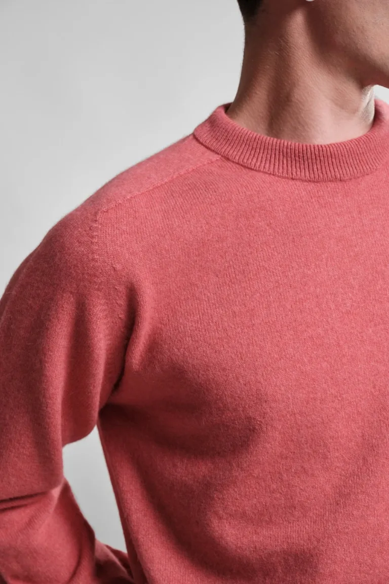 Nitto Knitwear - Pull Col Rond Armen - Rose Lipstick – XXL