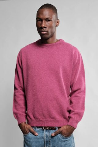 Nitto Knitwear - Pull Col Rond Armen – Rose Plum