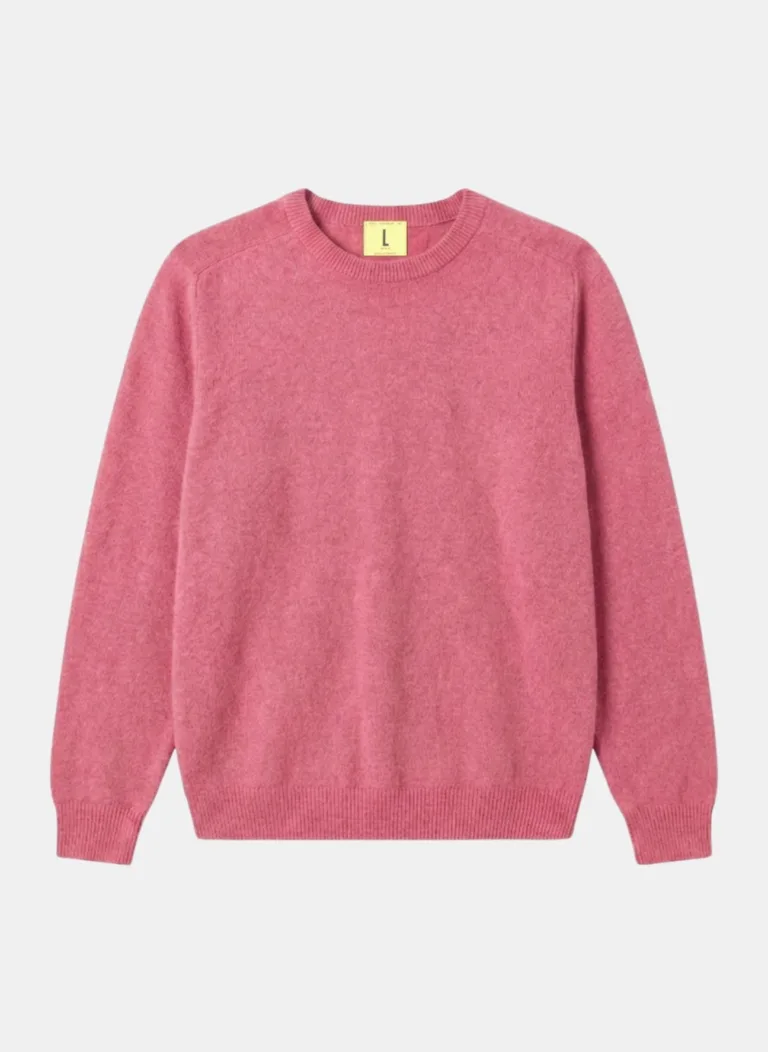 Nitto Knitwear - Pull Col Rond Armen - Rose Lipstick – XXL
