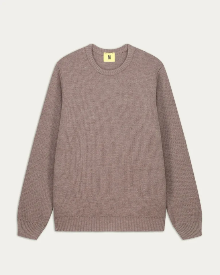 Nitto Knitwear - Pull Col Rond Youri - Taupe – XXL