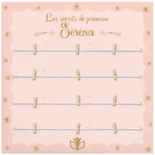 Décoration princesse pour chambre fille – Pêle-mêle personnalisé par la marque L’Atelier BABY’SPHERE L’Atelier BABY’SPHERE - Décoration princesse pour chambre fille – Pêle-mêle personnalisé