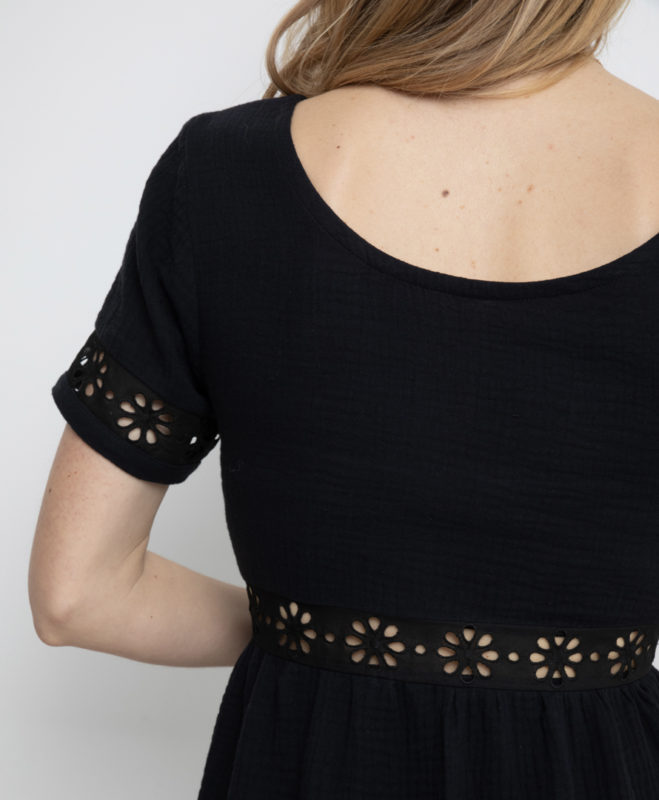 April & C. - Robe Robine - Noire – xl
