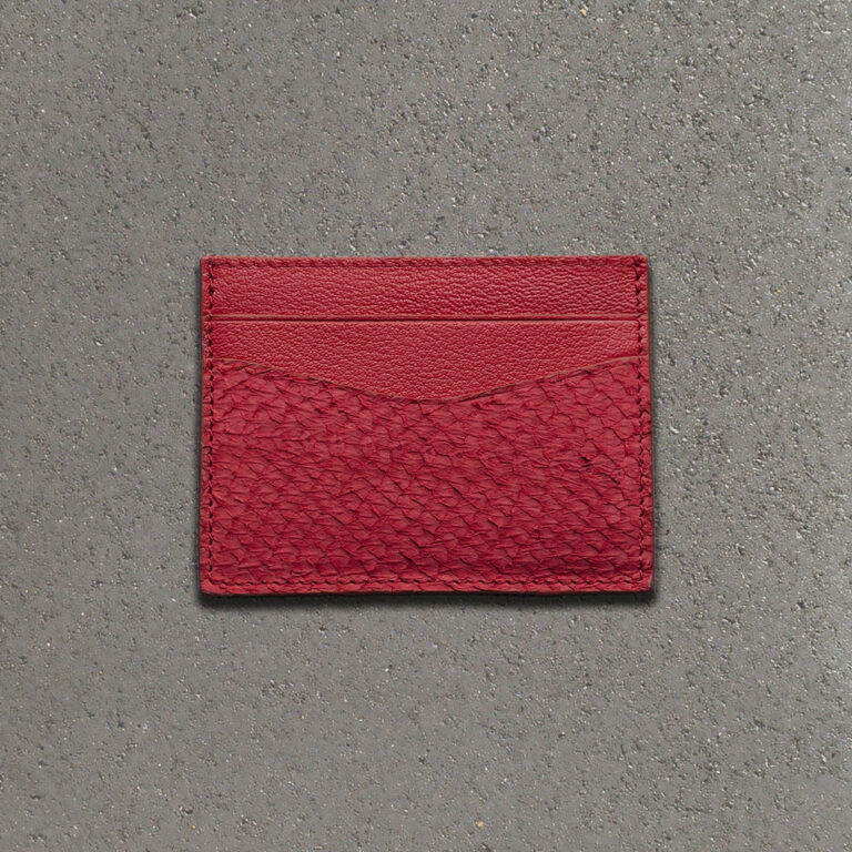 Atelier Bertrand - Porte-cartes saumon – Sapin