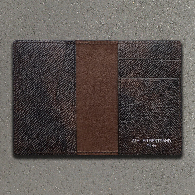 Atelier Bertrand - Porte carte pliant – Museum russia calf
