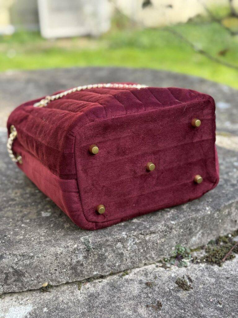 Maison Mallow - Sac Seau Margot Bordeaux