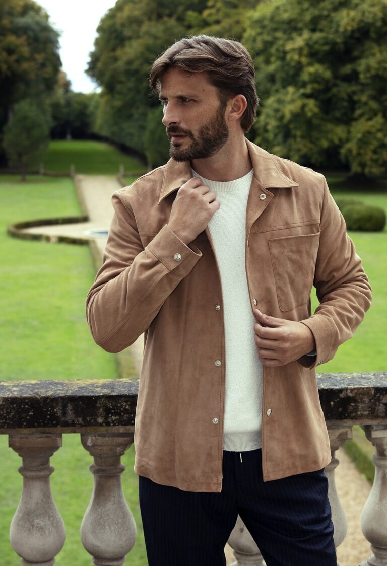 Atelier Bertrand - Blouson Surchemise N3 – 46 / Cerf - Anthracite