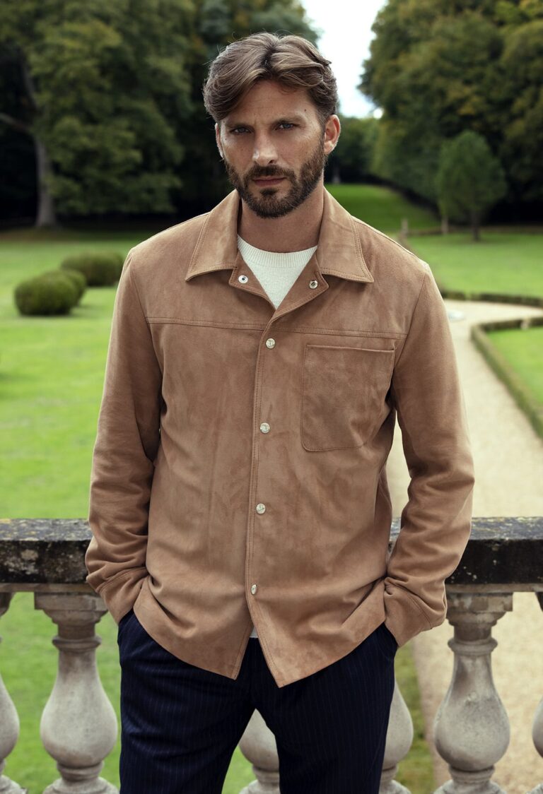 Atelier Bertrand - Blouson Surchemise N3 – 46 / Cerf - Anthracite
