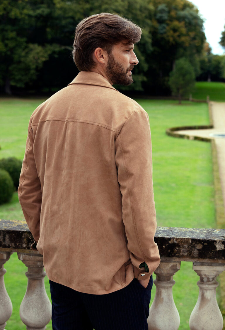 Atelier Bertrand - Blouson Surchemise N3 – 46 / Cerf - Anthracite