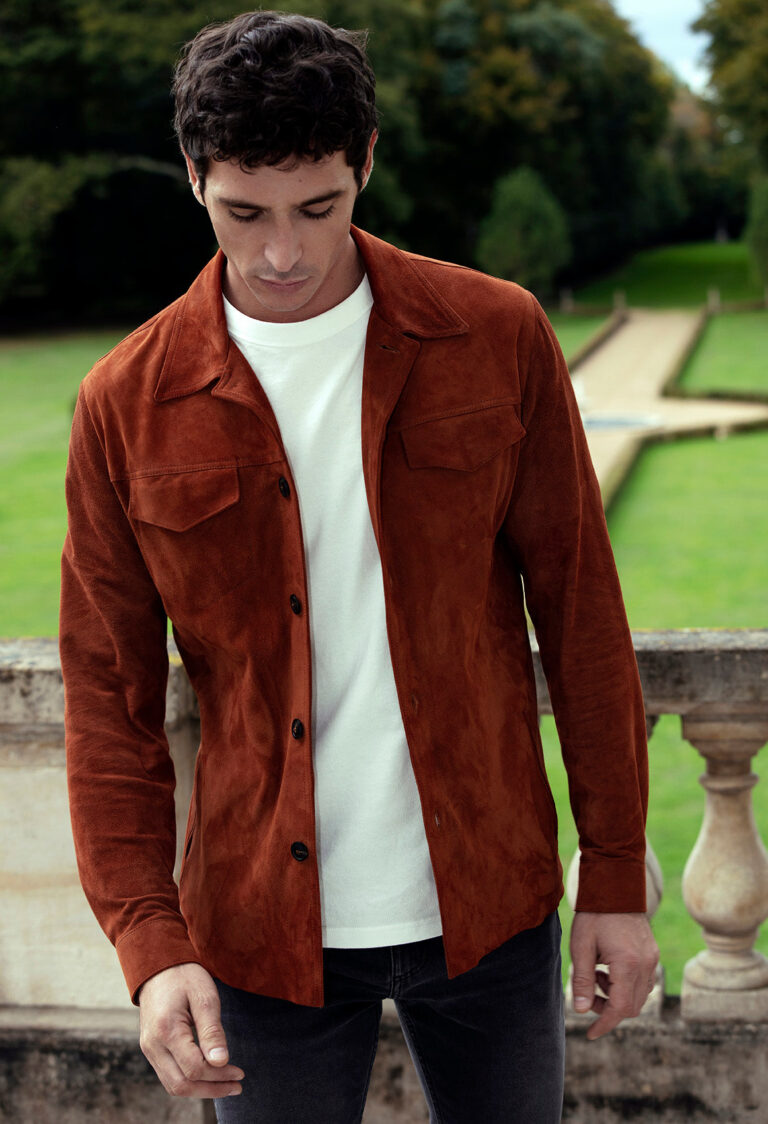 Atelier Bertrand - Blouson Surchemise N2 – 46 / Cerf - Noir