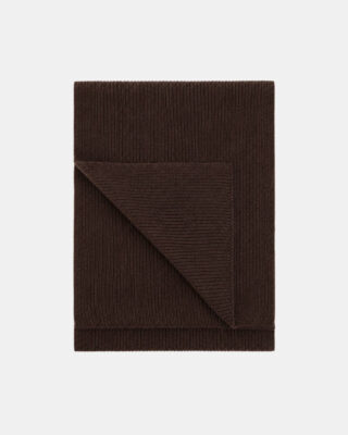 Tricots Jean Marc - Écharpe Tsoliné – Marron Ebony