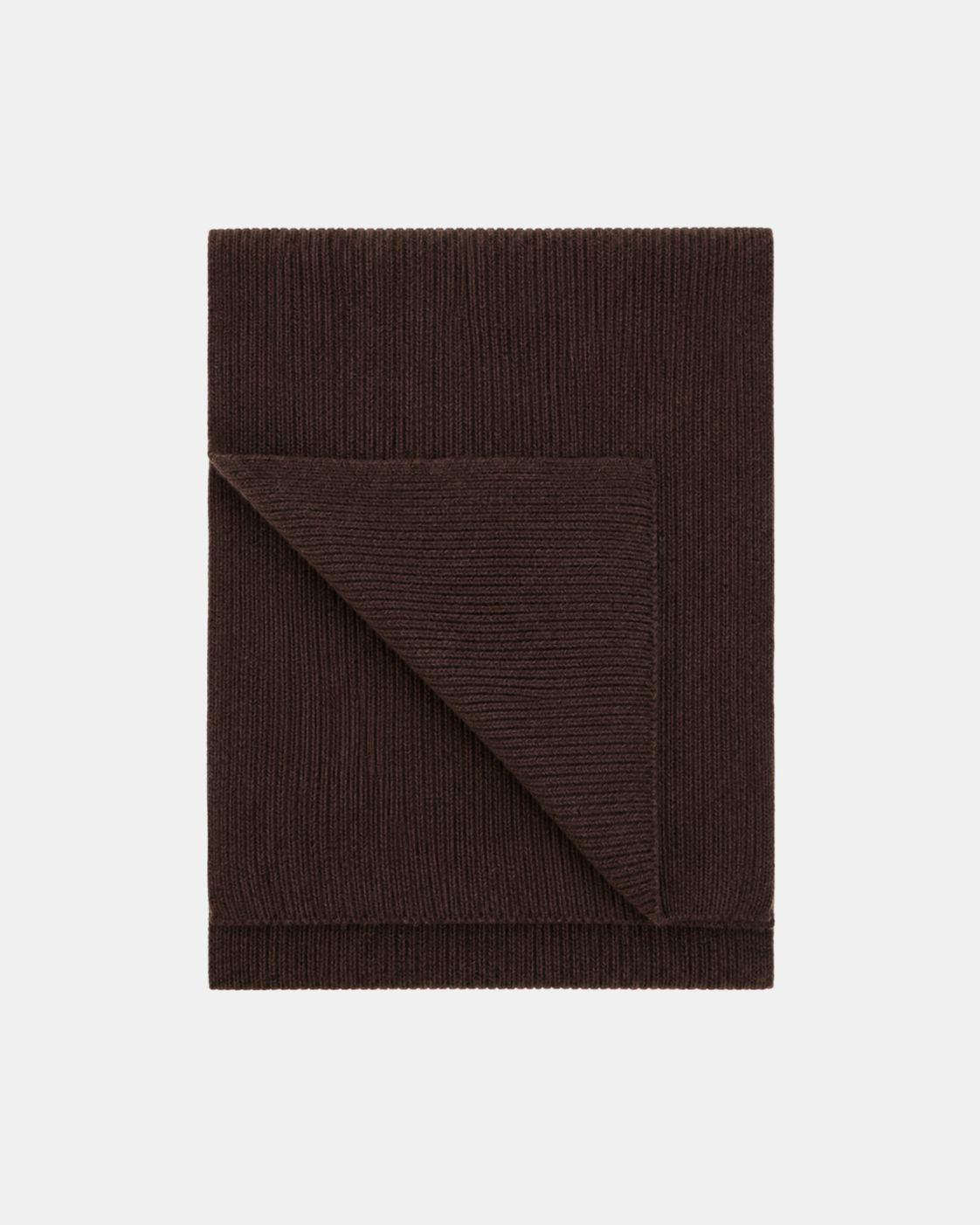 TSOLINE ECHARPE MARRON EBONY Tricots Jean Marc - Écharpe Tsoliné - Marron Ebony – Taille Unique