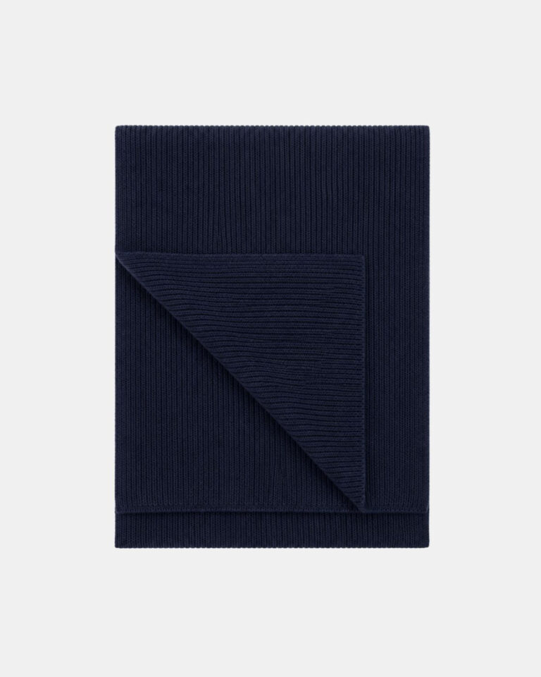 Tricots Jean Marc - Écharpe Tsoliné - Navy – Taille Unique
