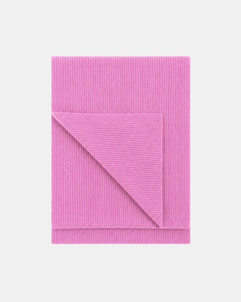 Tricots Jean Marc - Écharpe Tsoliné - Rose Fondant – Taille Unique