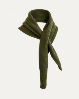 Foulard Tsoliné – Army par la marque Tricots Jean Marc Tricots Jean Marc - Foulard Tsoliné – Army