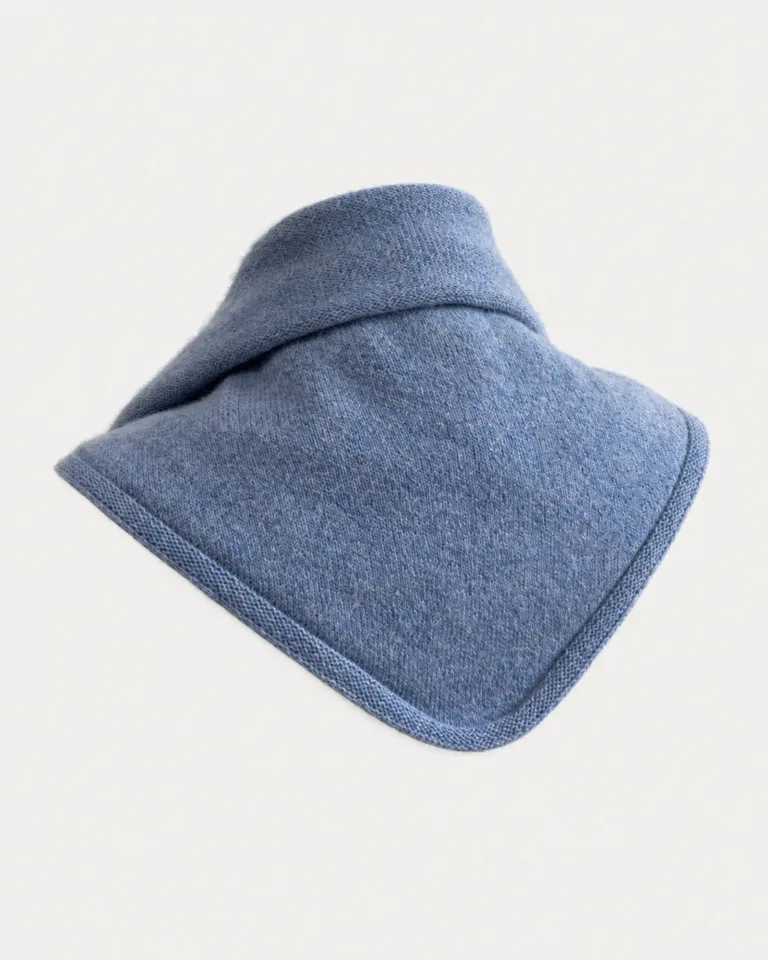 Tricots Jean Marc - Foulard Tsoliné - Bleu Harbour – Taille Unique