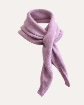 Foulard Tsoliné – French Lilac par la marque Tricots Jean Marc Tricots Jean Marc - Foulard Tsoliné – French Lilac