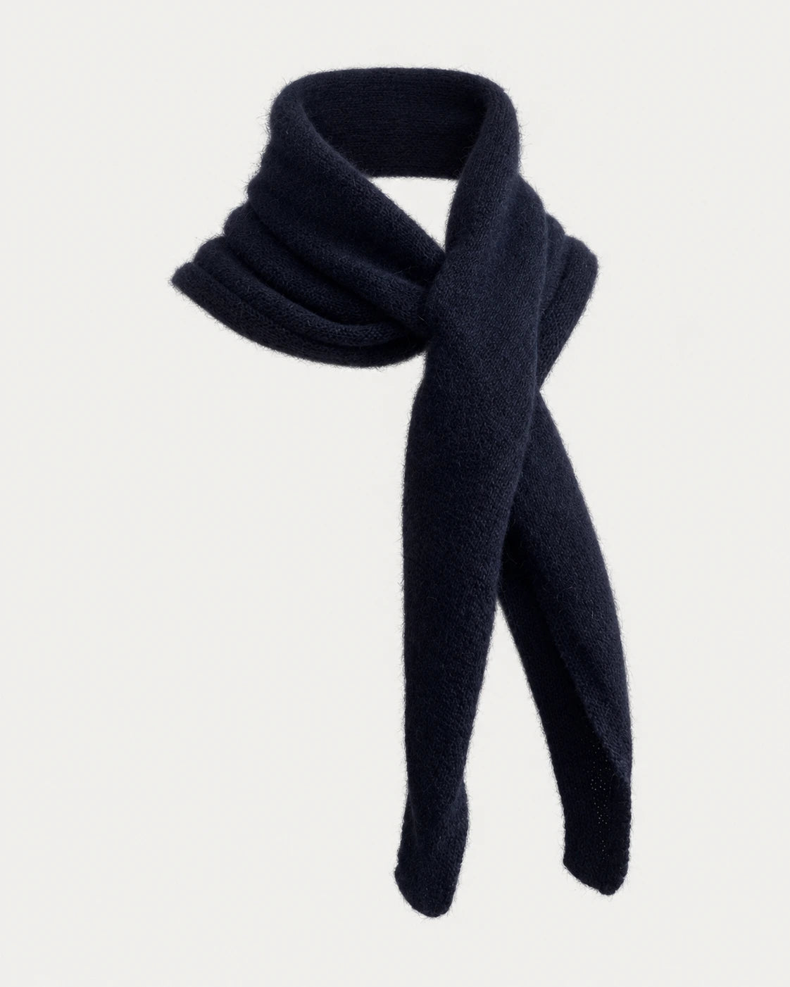 TSOLINE FOULARD NAVY FACE Tricots Jean Marc - Foulard Tsoliné - Navy – Taille Unique