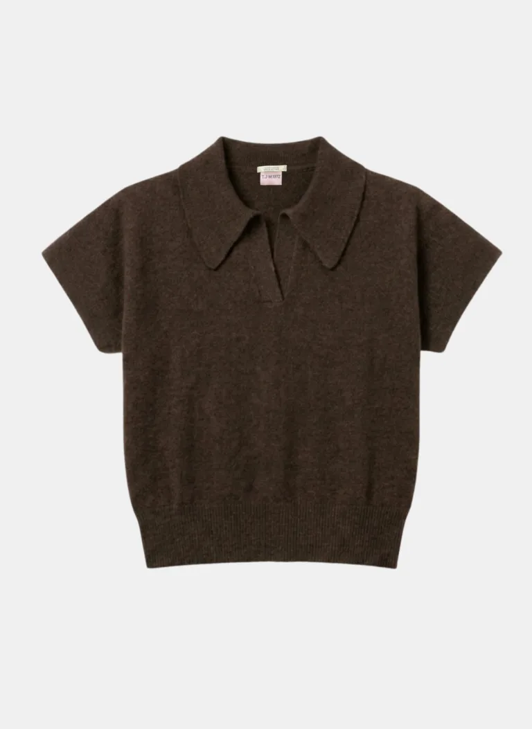 Tricots Jean Marc - Polo Tsoliné - Marron Ebony – L