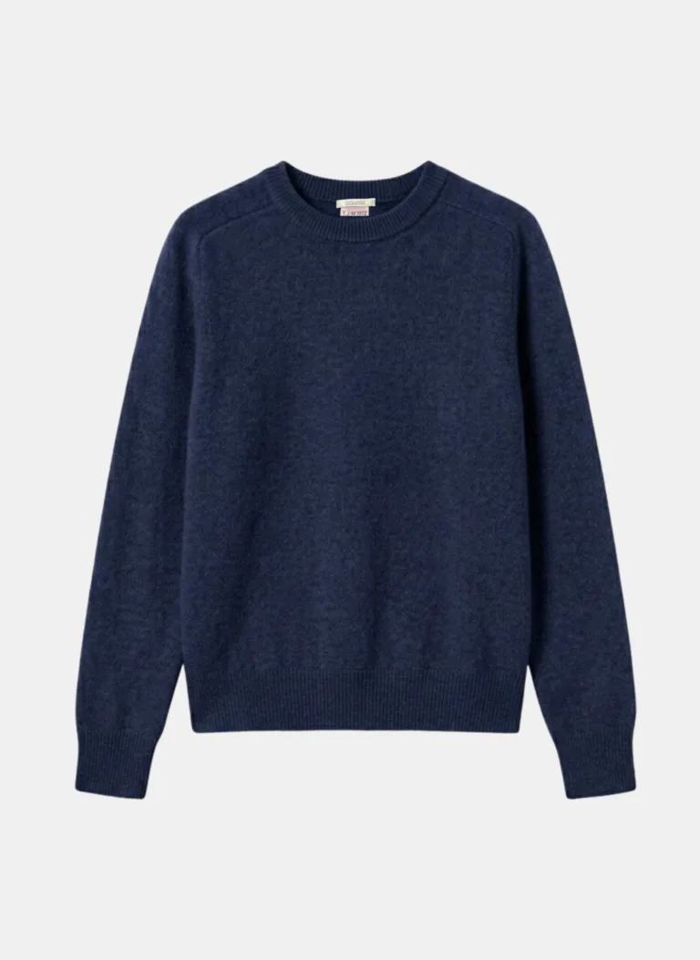 Tricots Jean Marc - Pull Col Rond Tsoliné - Navy – L