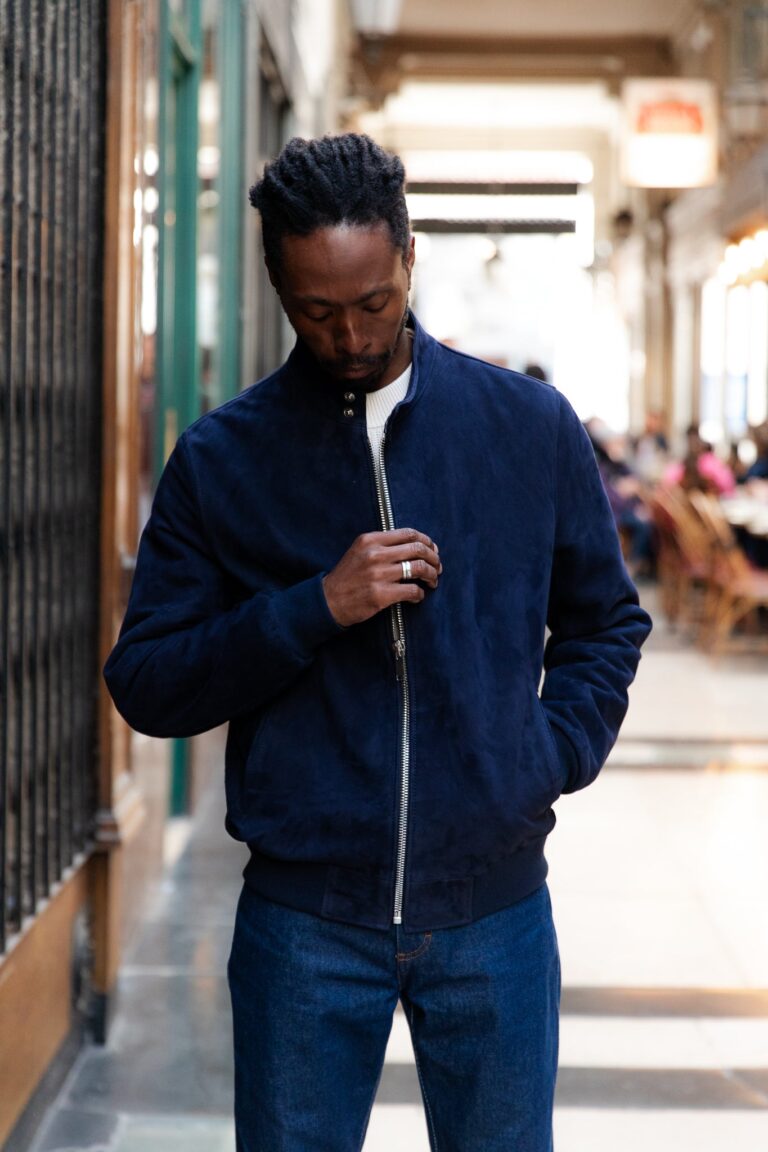 Atelier Bertrand - Blouson Harrington – 46 / Cerf - Noir