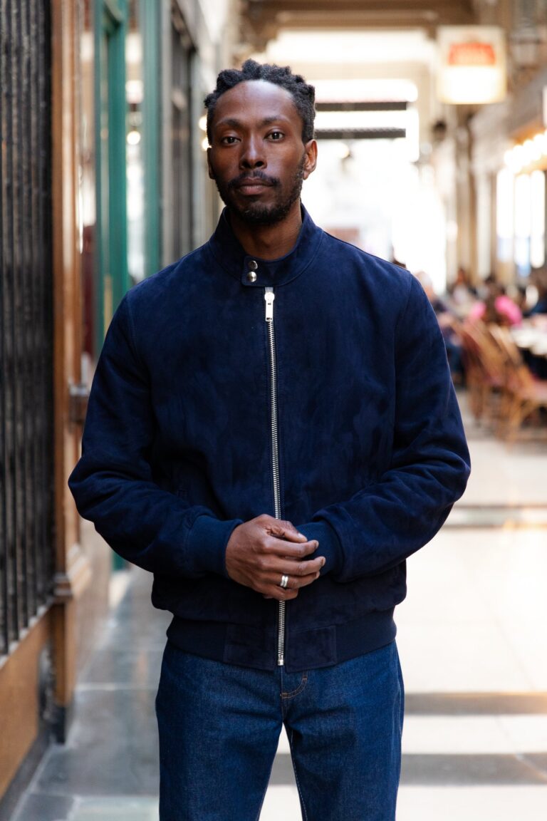 Atelier Bertrand - Blouson Harrington – 46 / Cerf - Noir