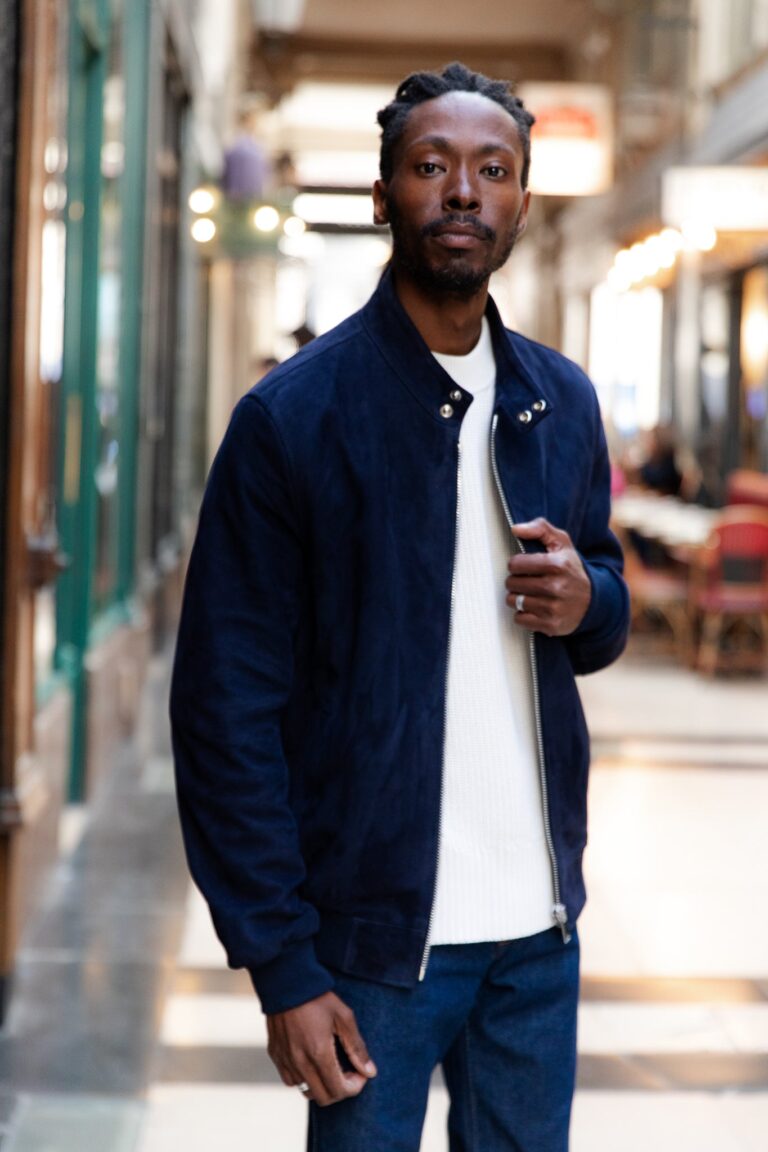 Atelier Bertrand - Blouson Harrington – 46 / Cerf - Noir