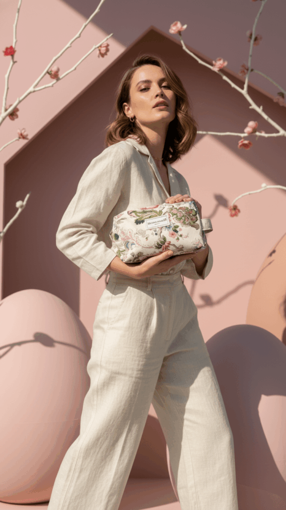 Maison Mallow - Trousse de Toilette XXL Fleurie