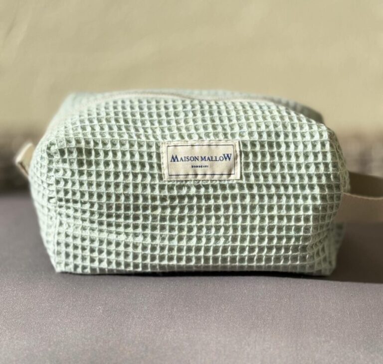 Maison Mallow - Trousse de Toilette XXL Vert d'Eau