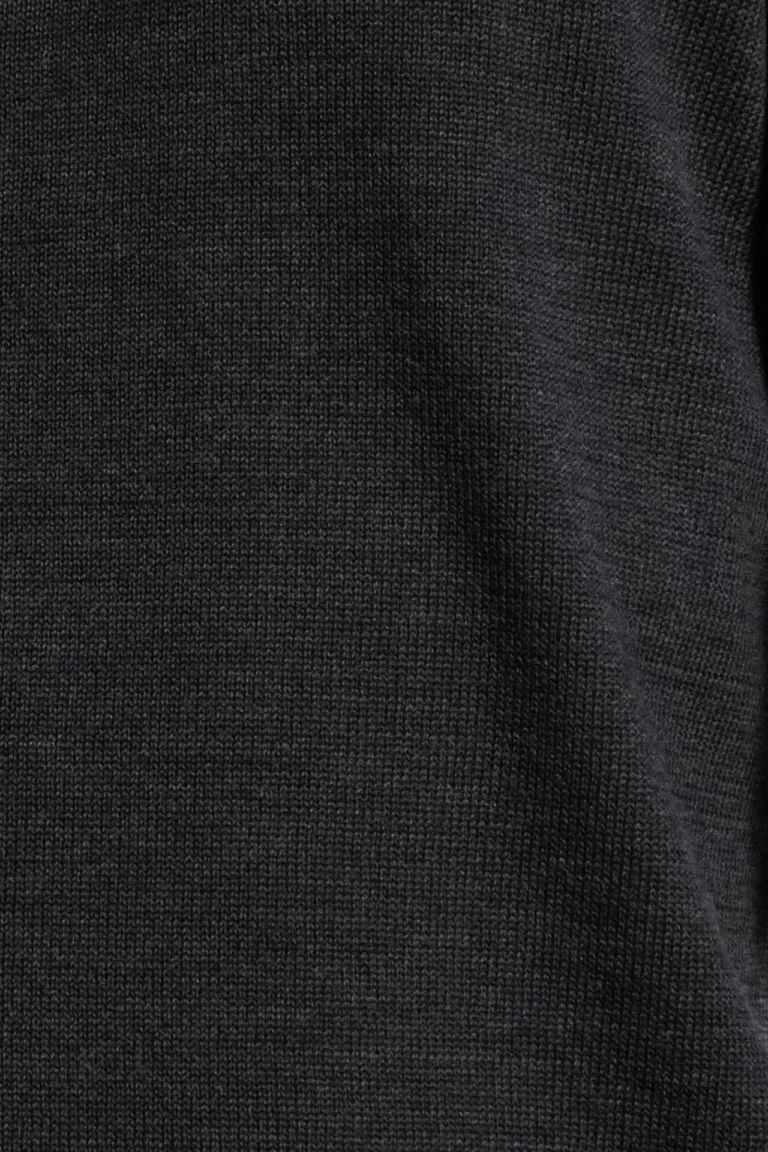 Nitto Knitwear - Pull Col Rond Aris - Anthracite – XL