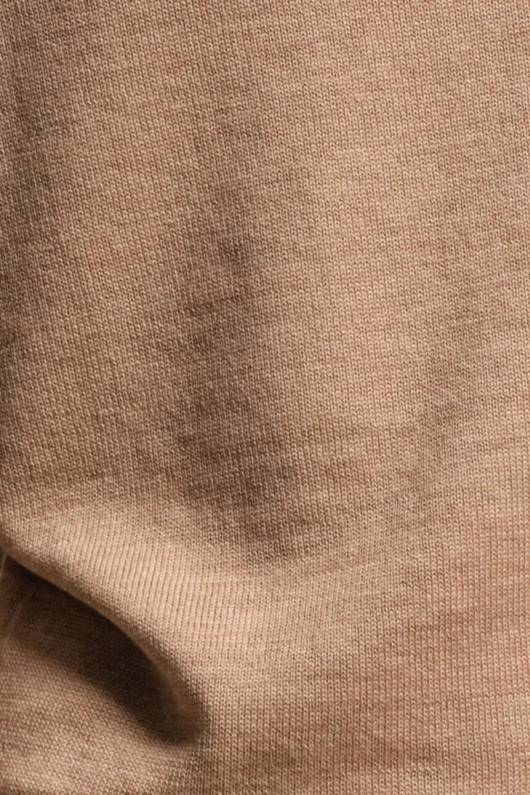 Nitto Knitwear - Pull Col Roulé Aris - Camel – XXL