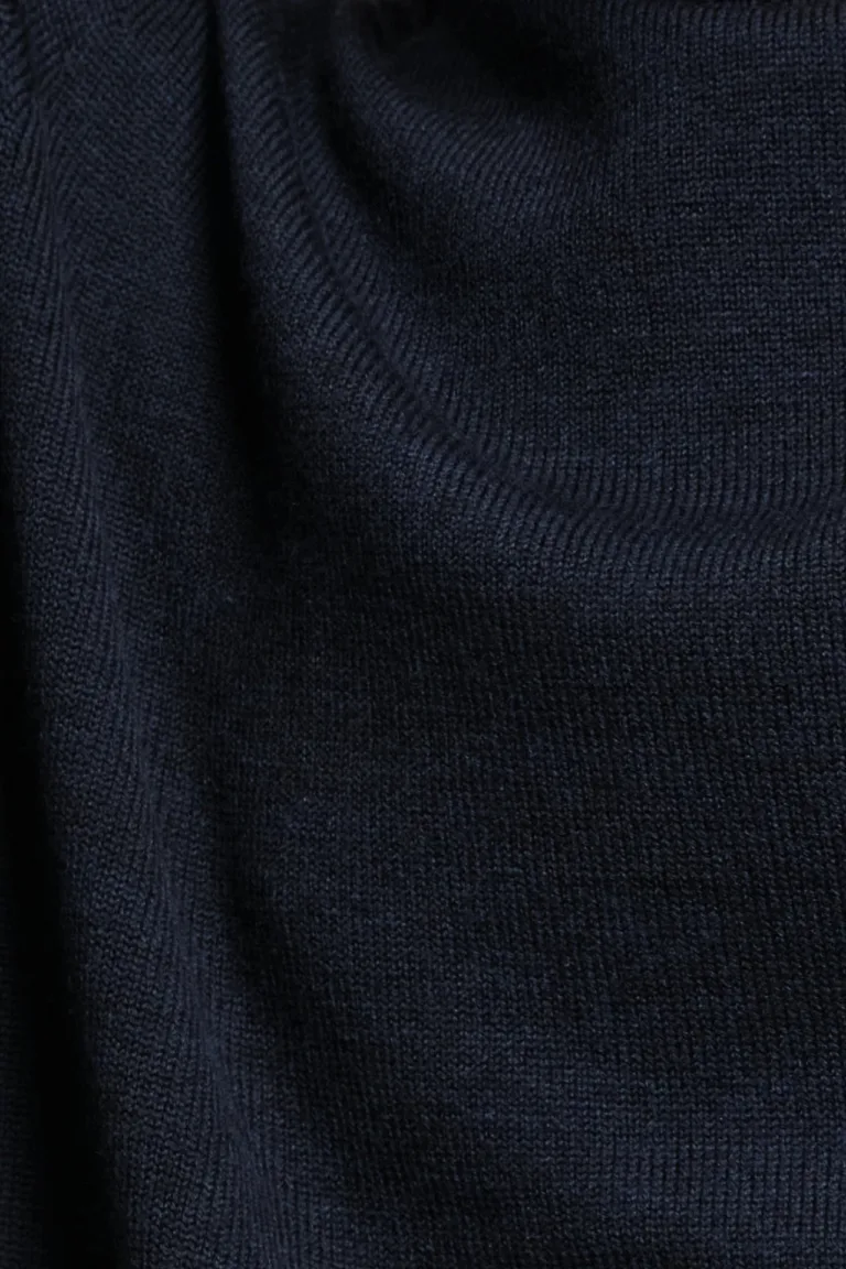 Nitto Knitwear - Pull Col Rond Aris - Marine – M
