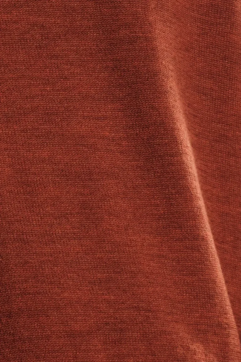 Nitto Knitwear - Pull Col Rond Aris - Orange – XL