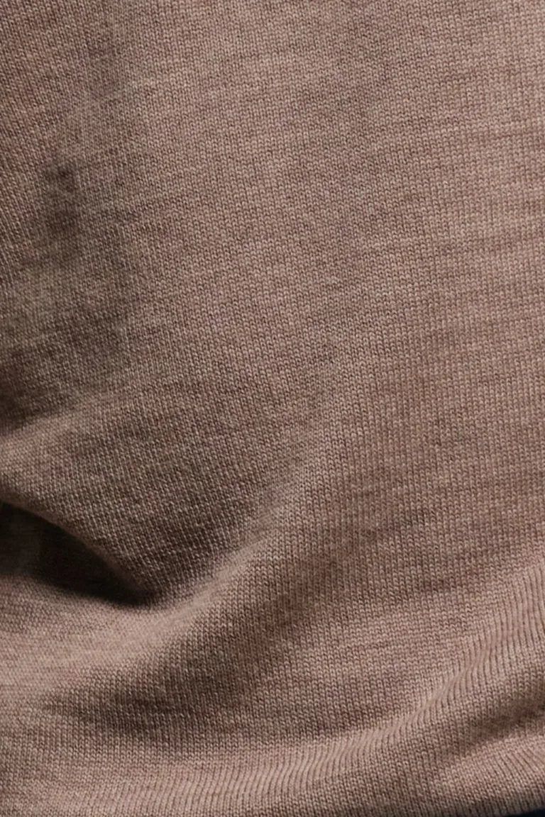 Nitto Knitwear - Pull Col Rond Aris - Taupe – XL