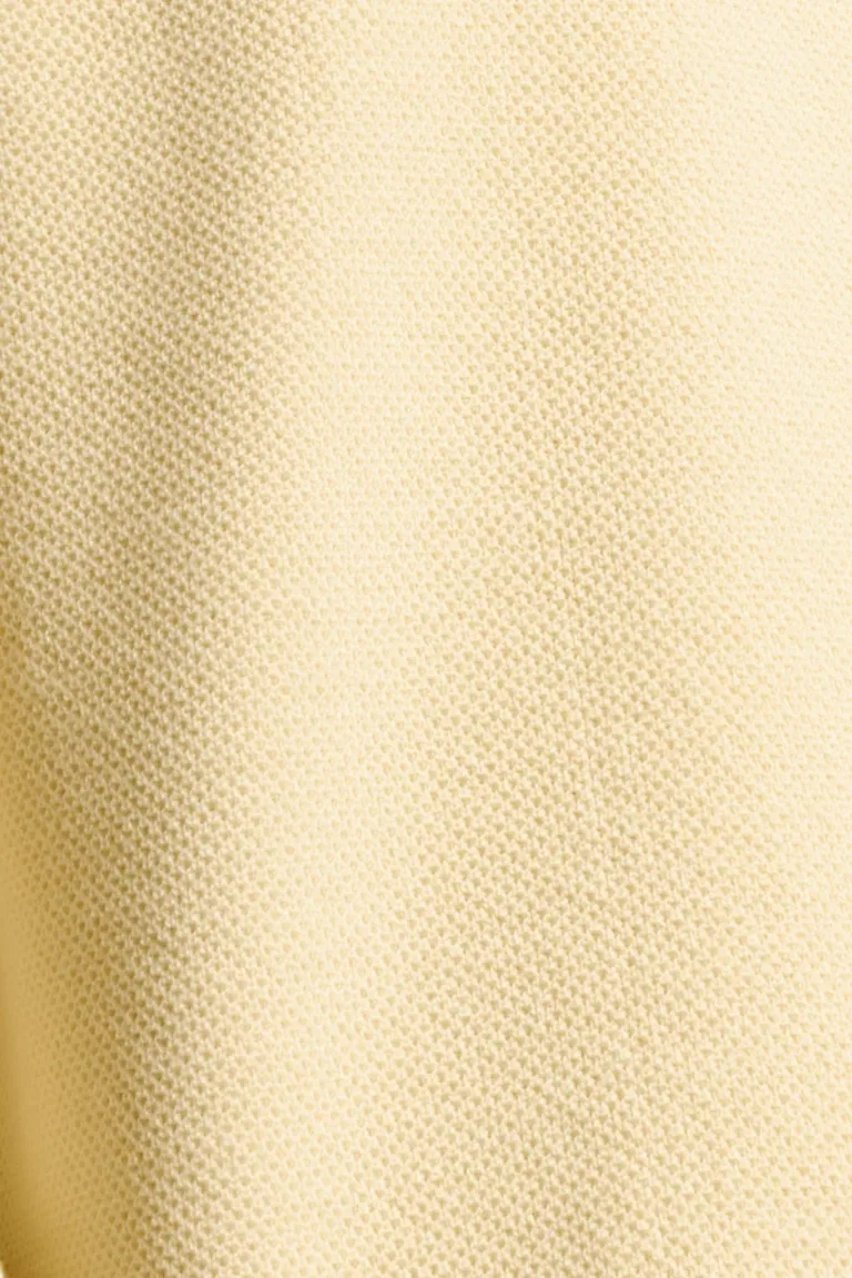 Nitto Knitwear - Pull Col Rond Youri - Jaune Pâle – XL