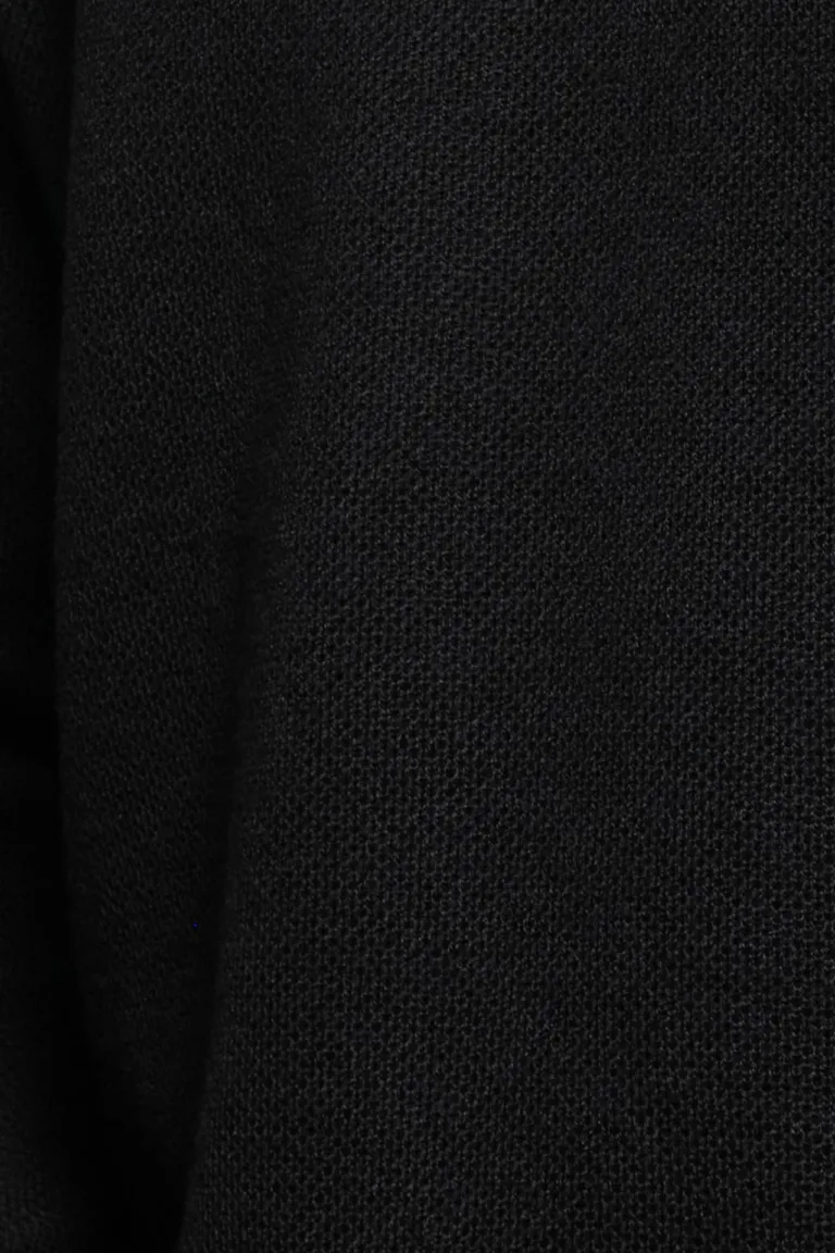 Nitto Knitwear - Pull Col Roulé Youri - Noir – XXL